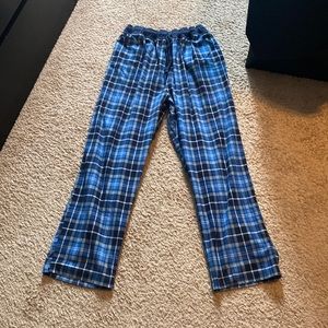 Plaid nautical sweatpants
